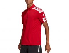 adidas - Squadra 21 Polo - Rotes Poloshirt