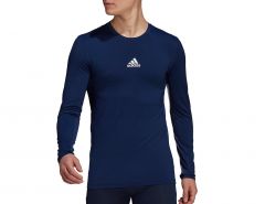 adidas - Techfit Long Sleeve Top  - Kompressionsshirt Blau
