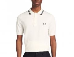 Fred Perry - Twin Tipped Knitted Shirt - Poloshirt Herren