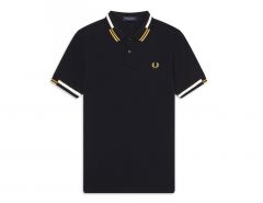 Fred Perry - Abstract Tipped Polo Shirt - Poloshirt Herren