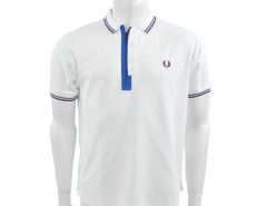 Fred Perry - Narifuri Placket Polo Shirt - Poloshirt Narifuri