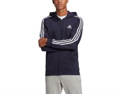 adidas - Essentials Fleece 3-Stripes Hoodie - Men Hoodie