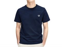 Fred Perry - Crew Neck T-Shirt - Navy T-shirt
