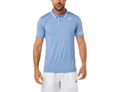 Asics - Court Polo Shirt - Men's Polo Blue
