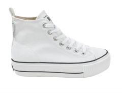 British Knights - Kaya Mid Women - Canvas Sneakers White