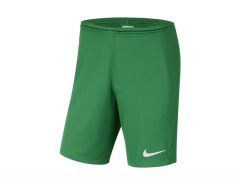 Nike - Park III Knit Shorts Junior - Green Football Shorts