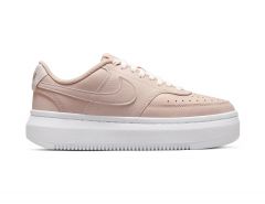 Nike - Court Vision Alta Leather Women - Pink Platform Sneakers
