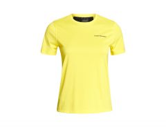 Peak Performance - Alum Light Short Sleeve Women - Yellow T-shirt Ladies