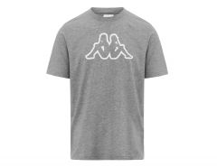 Kappa - T-Shirt Logo Cromen - Grey T-Shirt Cotton