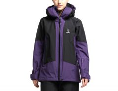 Haglöfs - Lumi Jacket Women - Lilafarbene Damen Skijacke