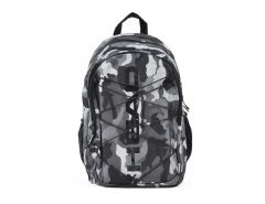 Head - Backpack with Elastic - Grey Camo