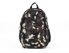Head - Backpack with Elastic - Green Camo