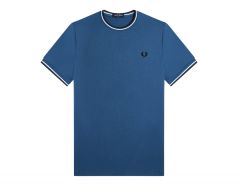 Fred Perry - Twin Tipped T-Shirt - Blue Tee