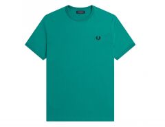 Fred Perry - Ringer T-Shirt - T-Shirt Deep Mint