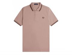 Fred Perry - Twin Tipped Shirt - Antique Pink Polo Shirt