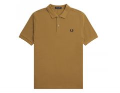 Fred Perry - Plain Shirt - Brown Polo Shirt