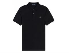 Fred Perry - Plain Shirt - Black Polo Shirt