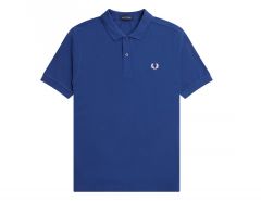 Fred Perry - Plain Shirt - Cobalt Blue Polo Shirt