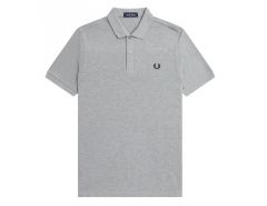 Fred Perry - Plain Shirt - Grey Marl Polo Shirt