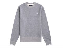 Fred Perry - Crew Neck Sweatshirt - Grey Sweater