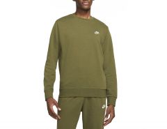 Nike - Sportswear Club French Terry Crew - Grünes Sweatshirt