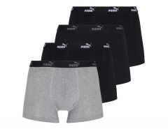 Puma - Men Solid Boxer 4-Pack - Men's Underwear