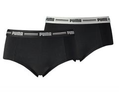 Puma - Iconic Mini Short 2P - Schwarze Mini Shorts