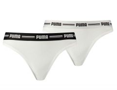 Puma - Iconic String  - Weißer Stringtanga
