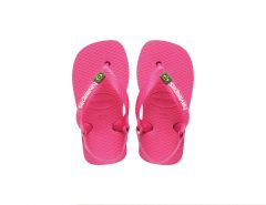 Havaianas - Brasil Logo Baby - Pink Flip-flops