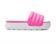 Puma - Karmen Slides Puffy - Bright Pink Platform Slides