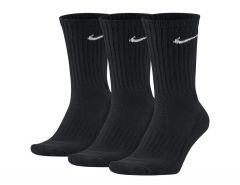 Nike - Dri-FIT Everyday Cushioned Crew Socks 3P - Black Crew Socks