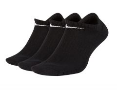 Nike - Everyday Lightweight No-Show 3-Pack - Black Socks