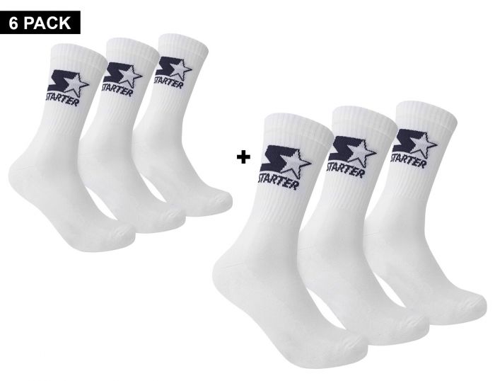 Starter 6-Pack Crew Socks 6er Pack Socken