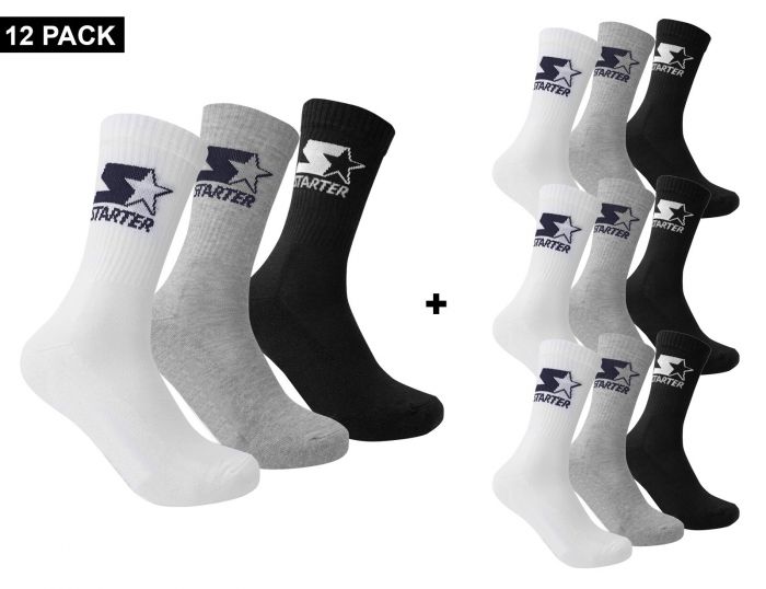 Starter 12-Pack Crew Socks 12er Pack Socken