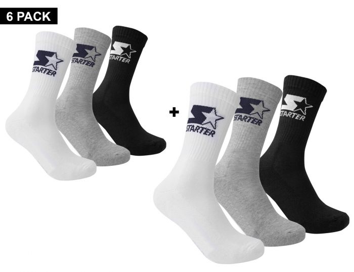 Starter 6-Pack Crew Socks Socken