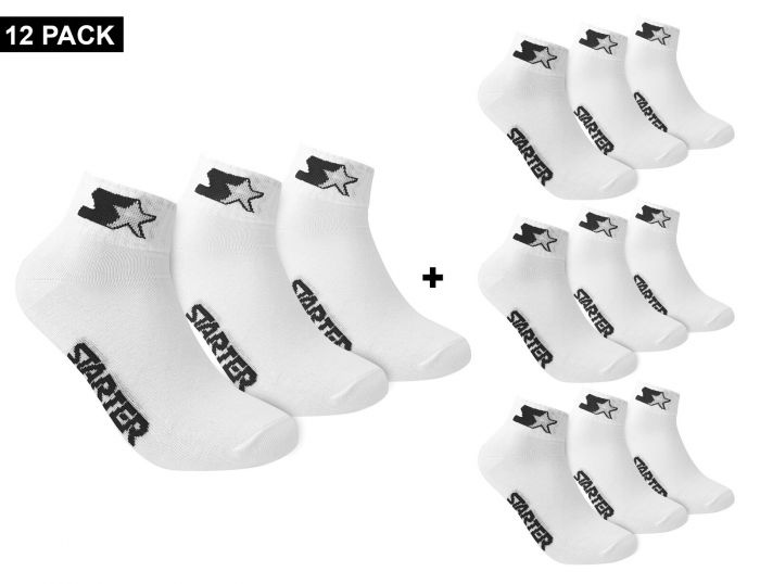Starter 12-Pack Quarter Socks Socken 12er Pack