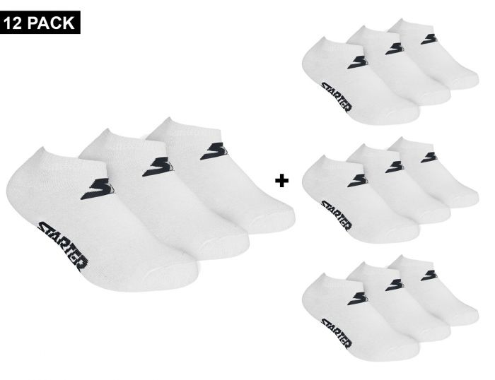 Starter 12-Pack Sneaker Socks Knöchelsocken Vorteilspack
