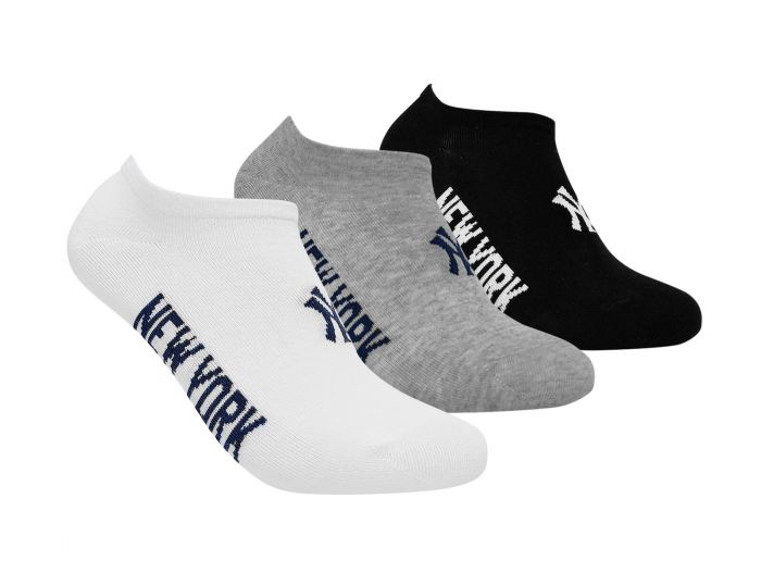 New York Yankees - 3-Pack Socks 3er Sneaker Socken Pack 