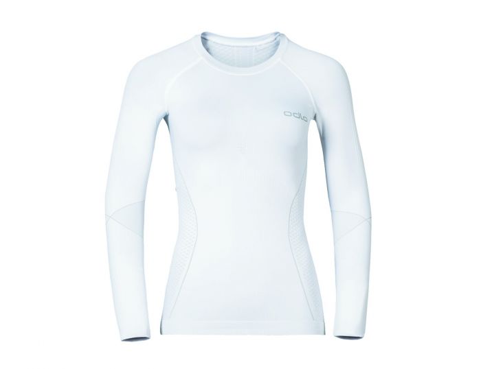 Odlo Performance Warm Sports Underwear Longsleeve Damen Untershirt Weiß