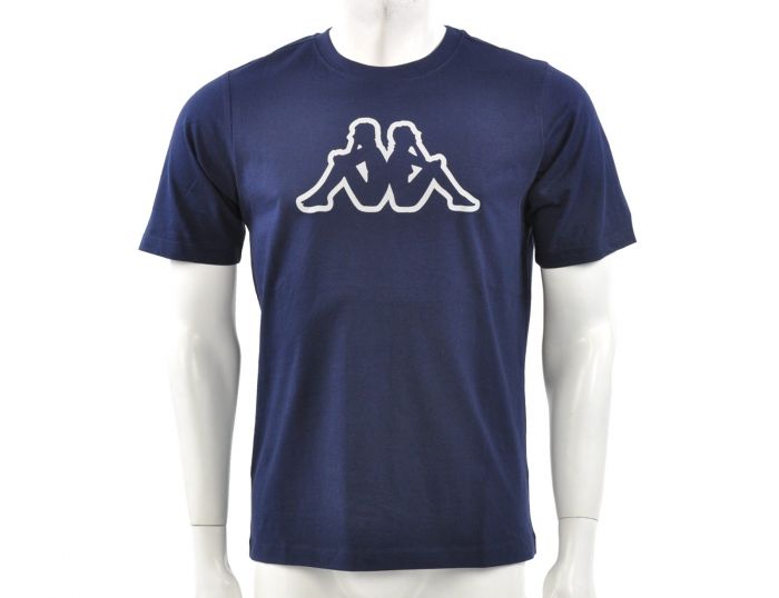 Kappa T-shirt Logo Cromen Blaues T-Shirt
