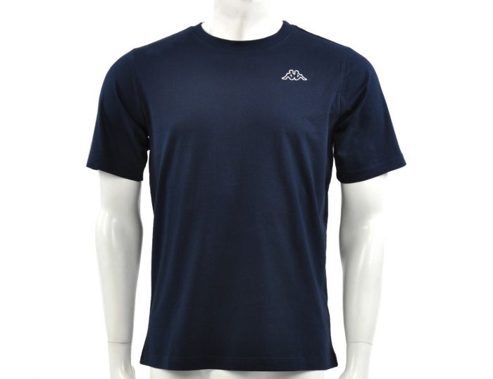 Kappa Logo Cafers Blaues T-Shirt