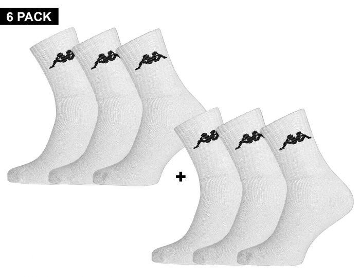 Kappa Trisper Tennis Sock 6 pack 6er Pack Socken