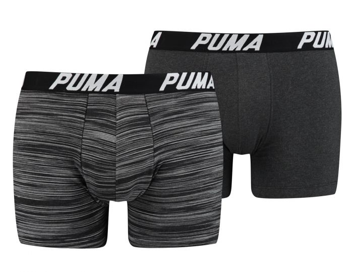 Puma Spacedye Stripe Boxer 2P Boxershorts