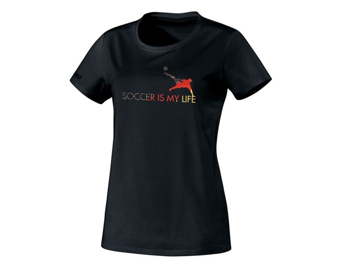 Jako T-Shirt Soccer T-Shirt Soccer Schwarz