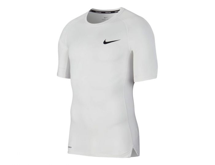 Nike Nike Pro Top SS Tight Sportshirt Weiß