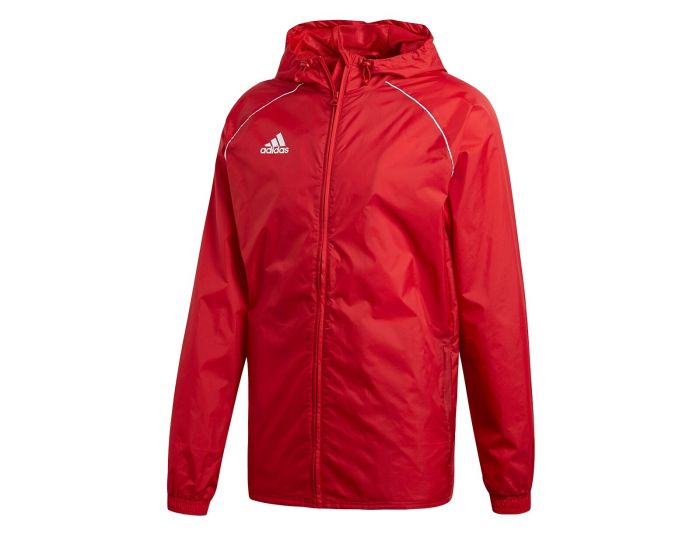adidas Core 18 Rain jacket Rote Regenjacke