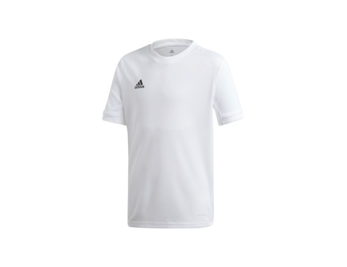 adidas T19 Short Sleeve Jersey Boys Fußballtrikot Weiß