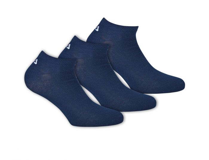 Fila Invisible Socks 3-Pack Blaue Sneaker Socken