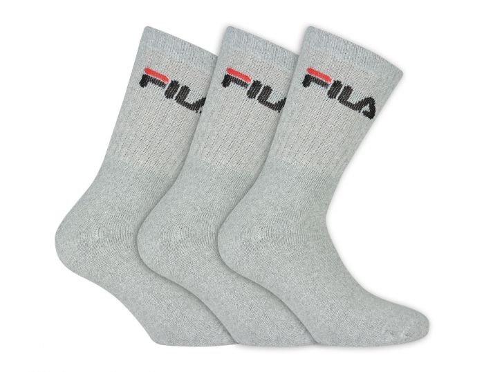 Fila Tennis Socks 3-Pack Graue Sportsocken