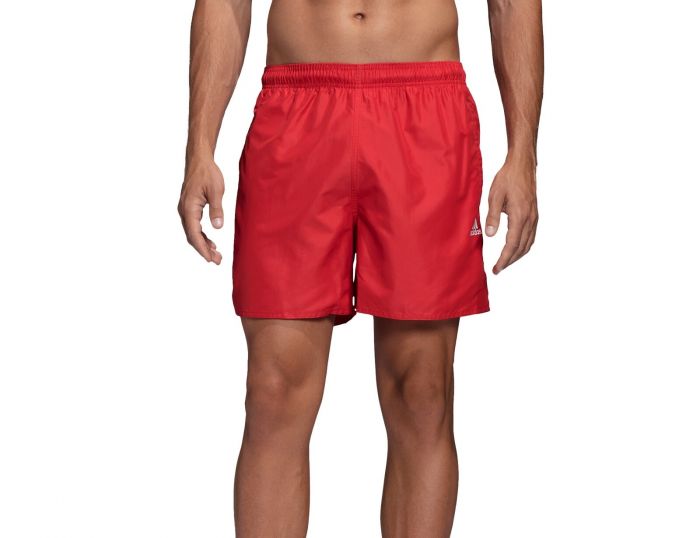 adidas Solid CLX Swim Shorts Roter Schwimmshort